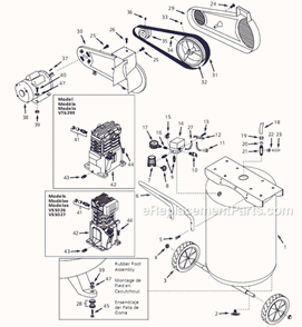 Part Location Diagram of AR050600AJ Campbell Hausfeld Tank